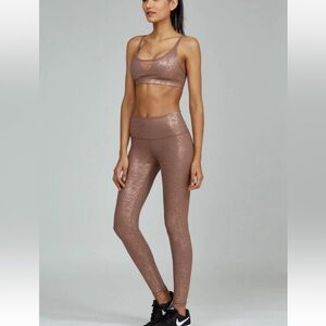Noli Yoga Gloss Legging Rose gold